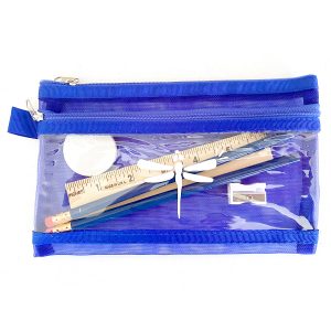 Blue Pencil Pouch