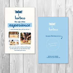 7001 Caja China Card